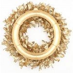 Gold Boxwood Wreath 12 17 Inches Artificial Fall Garland Farmhouse Decoration for Front Door Christmas Halloween Home Decor Wreath Spring wreath Front door wreath Spring wreaths for front door wreaths