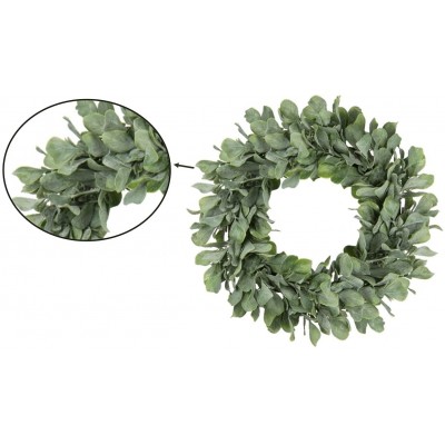 Simply Flora Artificial Wreath- Decorative Green Jasmin Leaves 15 inches