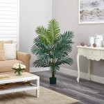 Nearly Natural 5259 5ft. Paradise Palm Artificial plant 46x44x60 Green