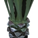 Pure Garden 50-10016 Giant Agave Fake Plant-52-Inch Faux Succulent Fits with Southwestern Decor and Cactus Artificial Plants Includes 7-Inch Pot 7x7 Green