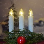12 PCS Flameless LED Window Candles Battery Operated Flickering Taper Candles with Remote Timer Christmas Tree Candle Warm Lights Perfect for Home Decorations Holidays Parties Harry Potter