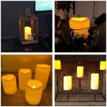 Aignis Flameless Candles Outdoor Indoor Battery Operated Candles with Remote & 4 5 6 8H Timers Waterproof Remote Control LED Candles 7pcs for Home Decor D 3 x H 4 5 6