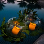 Furora LIGHTING Flameless LED Tea Lights Candles Battery Operated Votives Candles Wave Open Style with Realistic Flickering Flame Best for Wedding Party and Holiday Decoration Ideas Pack of 12