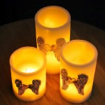 GORGE MOMENT Christian Themed Flameless Candles Battery Operated Real Wax Pillar LED Candles Inspiring Flickering Flameless Candle Set 3 Pcs for Women's Gift Religious Church Room Decor