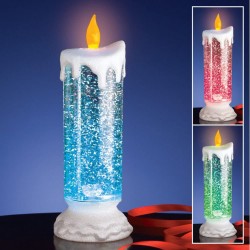 Lighted Candle Globe Flameless LED Color Changing