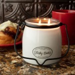 Milkhouse Candle Company Creamery Scented Soy Candle: Butter Jar Candle Sticky Buns 16-Ounce