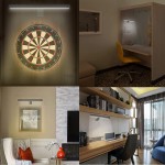 MIOBLUE Wireless Picture Lights,Rechargeable Battery Art Display Light with Remote Control Dimmable Timer Off Dartboard Light 16 Inch Full Metal Accent Light with 40LEDs for Paintings Picture,Frame