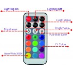 Small Submersible LED Lights Mini Waterproof LED Tea Lights Candles Multi-color Battery Powered with Remote Control Party Events Home Vase Swimming Pool Pond Decoration Lighting -10PACK