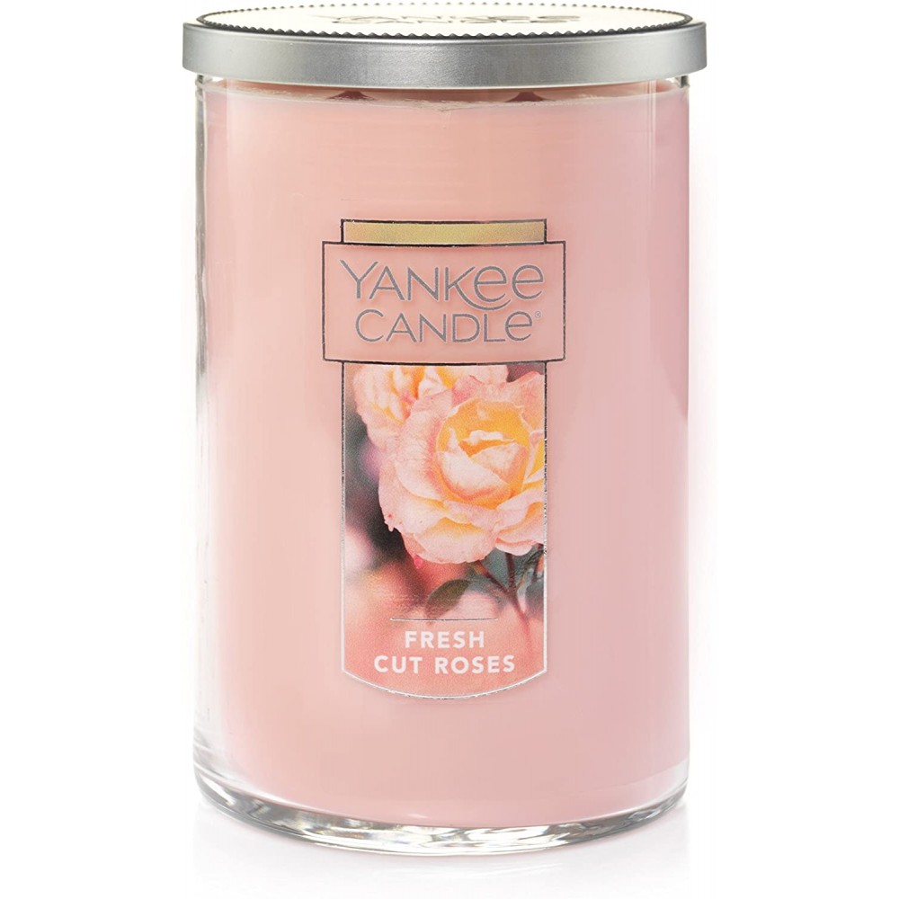 Yankee Candle Large 2-Wick Tumbler Candle Fresh Cut Roses