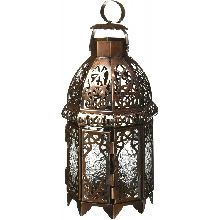 Candleholders Lanterns Copper Moroccan Candle Lamp Lantern Hangs Stand Home Accent New