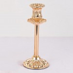 Homyl Stable Decorative Pillar Candle Holder Elegant Decor Accents Candlestick Stand M