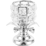 idio22Q Crystal Candle Holders Candleholders Decorative Candlestick Holder for Wedding Centerpieces Party Decorations Home Decor Accents