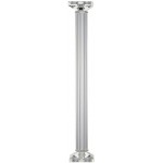 New Contemporary Crystal Glass Pillar Column Candle Holder Candlestick Accent 23 H EB-7336GIF Unique Home Décor Birthdays InnaBest