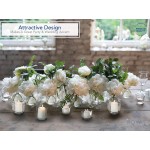 Royal Imports Clear Glass Votive Candle Holder Tealight Candles Holders Centerpiece Cups Home Decor Spa Wedding Birthday Restaurant Party Holiday 12 Pack