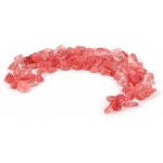 DSJJSUU 50g 100g Red Smelting Stone Gravel Crystal Specimen Home Decor for Stone Rock Mineral Home Accessories Color : Red Smelting Stone Size : 50g5mm-12mm