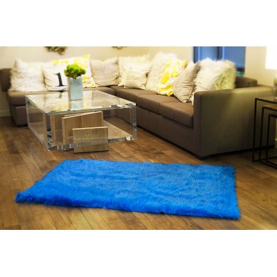 5'x8' New Premium Royal Shag Faux Fur Area Rug Room Decor Home Accents Shaggy Contemporary Modern Shag Carpet Throw Rug