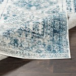 Artistic Weavers Desta Vintage Oriental Area Rug 5'3 x 7'3 Blue White