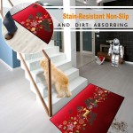 Bedside Rug 35.4x94.3inch Runners Carpets 6mm Pile Non-Slip Backing for Sofa Living Room Bedroom Modern Accent Home Decor