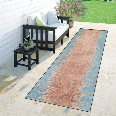 Carpet Rugs 15.7x86.5inch Washable Outdoor Rug Modern Washable Rubber Backing for Sofa Living Room Bedroom Modern Accent Home Decor