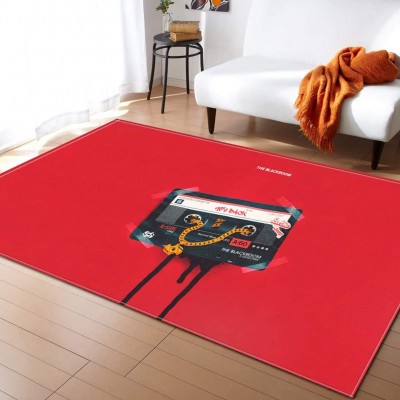 Lee My Non-Slip Area Rug Rectangular Carpet Fashion Colorful Floor Mat for Sofa Living Room Bedroom Laundry Room Modern Accent Home Decor,d,63x48inch 5.2ftx4ft