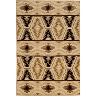 Linon Home Decor Products Collinswood Harbinger Beige 3' X 5' Accent Rug