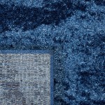 SAFAVIEH Retro Collection RET2891 Modern Abstract Non-Shedding Living Room Bedroom Accent Area Rug 4' x 6' Light Blue Blue