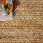 Signature Loom Handcrafted Farmhouse Jute Accent Rug 9 ft x 12 ft Soft & Comfortable Jute Area Rug Natural Jute Rug to Bring a Sense of Peace & Relaxation – Jute Rugs for Living Room