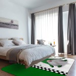 Soft Area Rugs for Bedroom Happy St. Patrick's Day Cute Dwarf Lucky Shamrock Black White Plaid Washable Rug Carpet Floor Comfy Carpet Kids Play Mats Runner Rug for Floor Accent Home Decor-