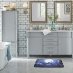 Harneeya Forest Moon Bathroom Rugs Non-Slip Fuzzy Coral Velvet Mats Print Home Decor Mats Multicolor 24x35 Inch