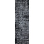 SAFAVIEH Adirondack Collection ADR130A Modern Abstract Non-Shedding Living Room Entryway Hallway Bedroom Foyer Accent Runner 2'6 x 8' Black Ivory