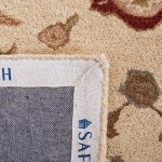 Safavieh Anatolia Collection AN546A Handmade Traditional Oriental Premium Wool Accent Rug 2' x 3' Ivory Brown