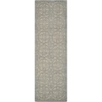 Safavieh Cambridge Collection CAM236A Handmade Moroccan Premium Wool Accent Rug 2' x 3' Dusty Blue Cement