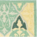 Safavieh Chelsea Collection HK725A Hand-Hooked French Country Wool Accent Rug 2'6 x 4' Multi