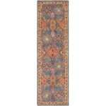 Safavieh Heritage Collection HG415H Handmade Traditional Oriental Premium Wool Runner 2'3 x 8' Charcoal Multi