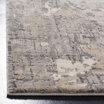 Safavieh Meadow Collection MDW178F Modern Abstract Area Rug 6'7 x 9' Grey