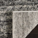 SAFAVIEH Retro Collection RET2133 Modern Abstract Non-Shedding Living Room Bedroom Accent Rug 2'6 x 4' Ivory Grey