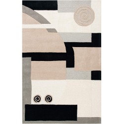 Safavieh Rodeo Drive Collection RD643B Handmade Mid-Century Modern Abstract Wool Accent Rug 2'6" x 4'6" Assorted