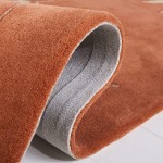 Safavieh Soho Collection SOH304A Handmade Premium Wool Accent Rug 2' x 3' Rust