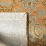 Safavieh Wyndham Collection WYD203A Handmade Modern Premium Wool Accent Rug 2' x 3' Terracotta