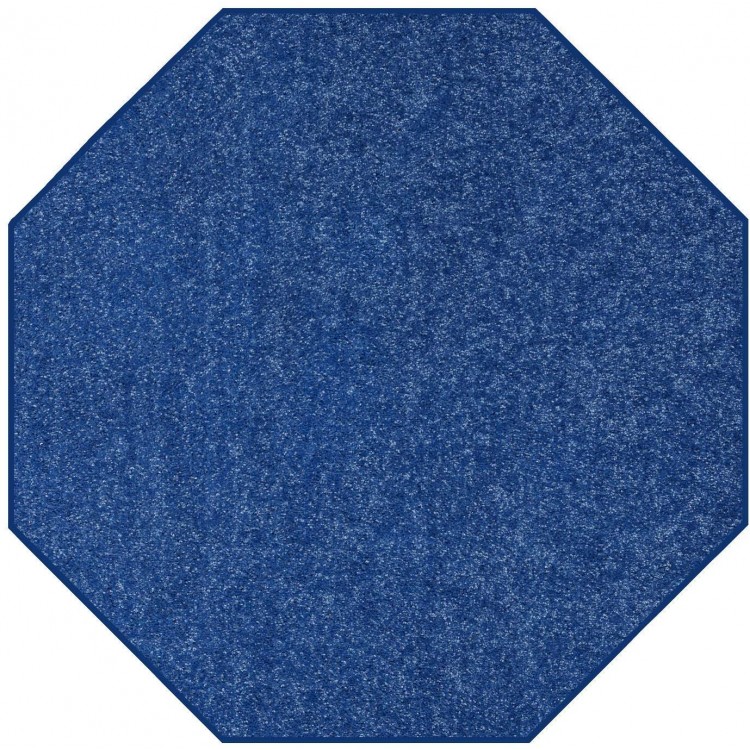 Ambiant Pet Friendly Solid Color Area Rugs Royal 2' Octagon A-DC2-ROYAL-2 Octagon