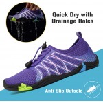 Boys & Girls Water Shoes Kids Lightweight Comfort Sole Easy Walking Athletic Slip on Aqua SockToddler Little Kid Big Kid