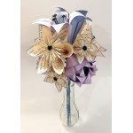 Harry Potter Inspired Bouquet- Your choice of Book & Accent Colors traditional 1st anniversary gift wedding centerpiece paper flowers