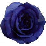 Huata 3PCS 6.56Ft Artificial Rose Flower Silk Vine Hanging Wedding Decor Garlands Home Outdoor Indoor Decor Flower Blue