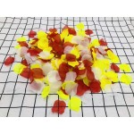 zorpia 1200 Piece Mixed White Yellow Red Silk Flower Rose Petals for for Wedding Party Favors Decoration and Vase Home Decor Wedding Bridal Decoration