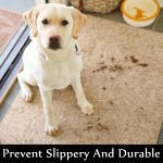 Non Slip Area Rug Pad 2 × 3 Area Runner Rug Pad for Hardwood Floor Super Strong Grip Provides Protection and Cushion
