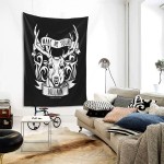 ABSFORTY Make Me Your Villain Shadow and Bone Sticker Wall Tapestry Apestry Album 3D Wall Hanging Art Home Decor Wave Tapestries 60in-40in One Size