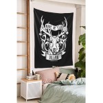 ABSFORTY Make Me Your Villain Shadow and Bone Sticker Wall Tapestry Apestry Album 3D Wall Hanging Art Home Decor Wave Tapestries 60in-40in One Size