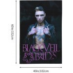 Andy Biersack Poster Tapestry Wall Hanging Tapestry For Dorm Bedroom Decorative Home Decor 60x40in