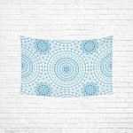 Chawzie Wall Accents Decor Mandala Geometric Design Art Farmhouse Wall Tapestry Psychedelic Indian Home Wall Hanging Dorm Decor for Living Room Bedroom 6040inch