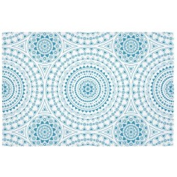 Chawzie Wall Accents Decor Mandala Geometric Design Art Farmhouse Wall Tapestry Psychedelic Indian Home Wall Hanging Dorm Decor for Living Room Bedroom 6040inch